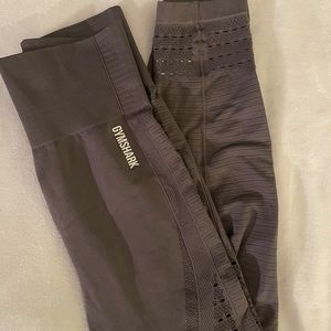 Gymshark women’s leggings, gray, large, seamless, smoke free/pet free home.